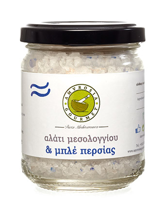 Salt from Mesologgi & Blue salt from Persia 200g